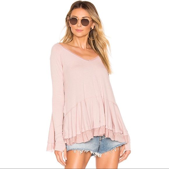 Free People Tops - Free People Tangerine Tee